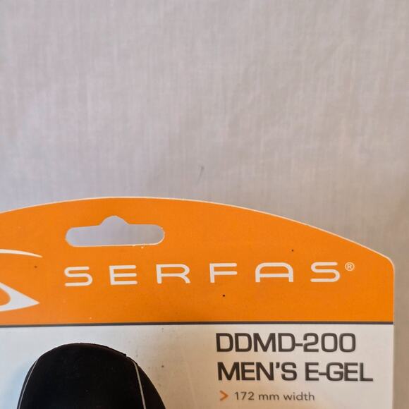 Serfas Men's E-Gel Bike Seat DDMD-200 Hybrid Suspension System 11" x 7" - Picture 3 of 15